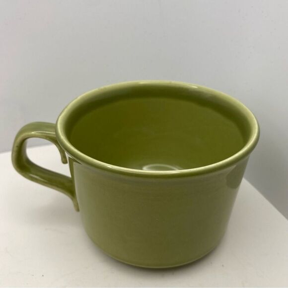 Vintage Taylor Smith Taylor - Oasis Green Pattern - Set of 3 Cups - Picture 5 of 7